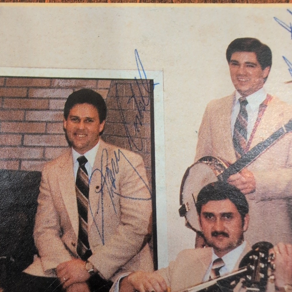 The Primitive Lord Give Me A Place Signed Vinyl LP Gospel Bluegrass Record - Picture 2 of 5